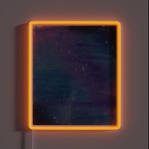 Unfamilar Waters Space Themed Oil Pastel Print RGB Neon Sign Unfamilar Waters Space Themed Oil Pastel Print RGB Neon Sign