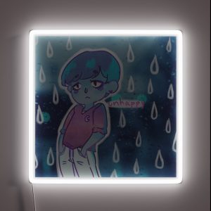 Unhappy RGB Neon Sign