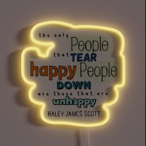 Unhappy RGB Neon Sign Unhappy RGB Neon Sign