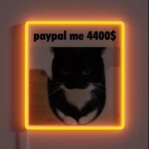 Unico Uni Funny Cat Meme RGB Neon Sign Unico Uni Funny Cat Meme RGB Neon Sign