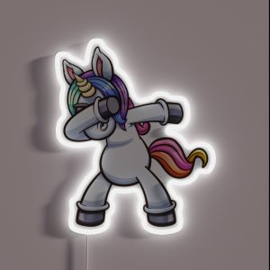 Unicorn Dab RGB Neon Sign