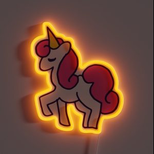 Unicorn Princess RGB Neon Sign