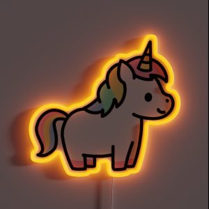 Unicorn RGB Neon Sign