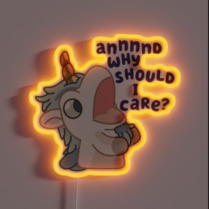 Unicorse RGB Neon Sign