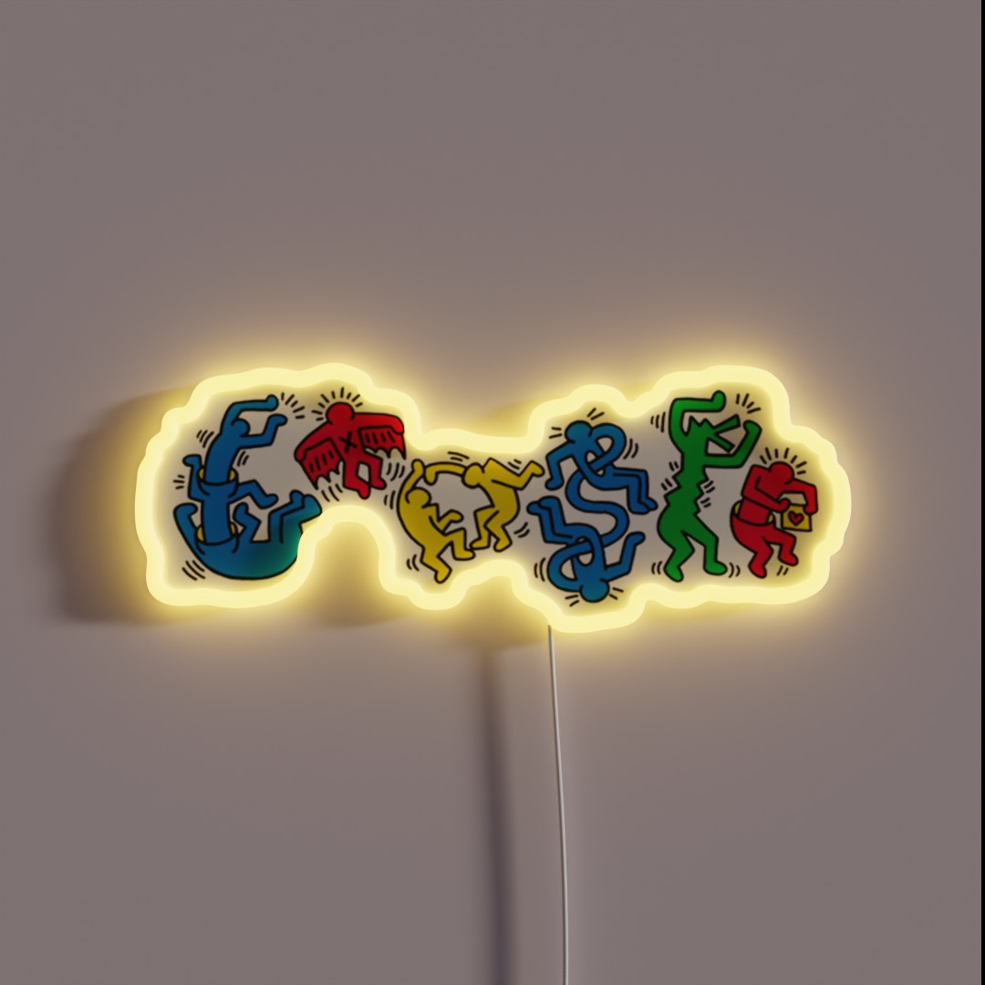 Unique Keith Dance RGB Neon Sign Unique Keith Dance RGB Neon Sign