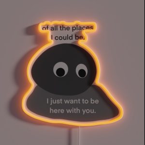 Universe Of Rocks RGB Neon Sign