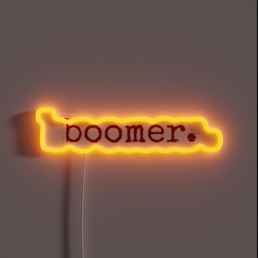 University Of Oklahoma Boomer RGB Neon Sign University Of Oklahoma Boomer RGB Neon Sign
