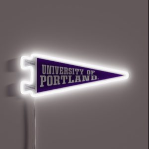 University Of Portland Flag RGB Neon Sign University Of Portland Flag RGB Neon Sign