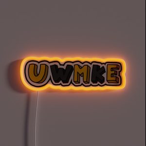 University Of Wisconsin Milwaukee RGB Neon Sign