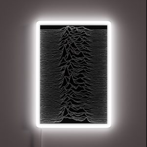 Unknown Pleasures RGB Neon Sign