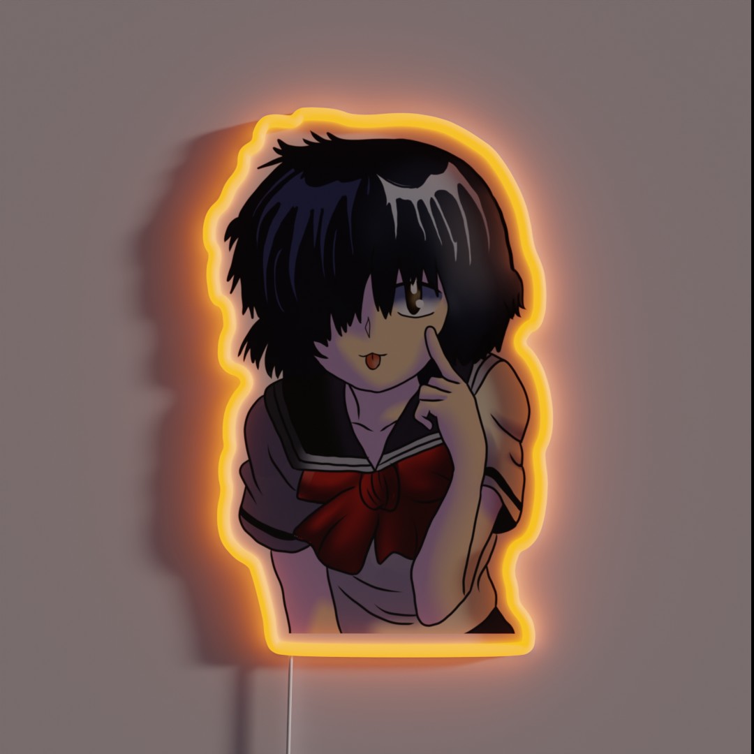 Urabe Mikoto RGB Neon Sign Urabe Mikoto RGB Neon Sign