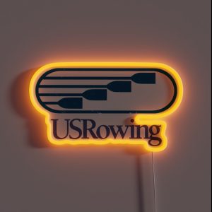US Rowing RGB Neon Sign