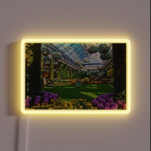 USA Pennsylvania Longwood Gardens Chrysanthemum Festival RGB Neon Sign USA Pennsylvania Longwood Gardens Chrysanthemum Festival RGB Neon Sign