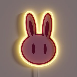 Usagi S Bunny RGB Neon Sign