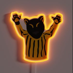 UW Milwaukee Mascot RGB Neon Sign UW Milwaukee Mascot RGB Neon Sign