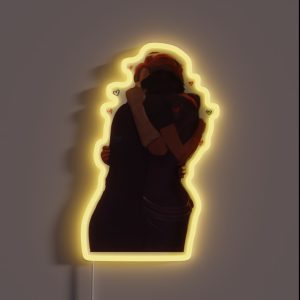 V And C RGB Neon Sign