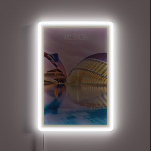 Valencia The City Of Science RGB Neon Sign