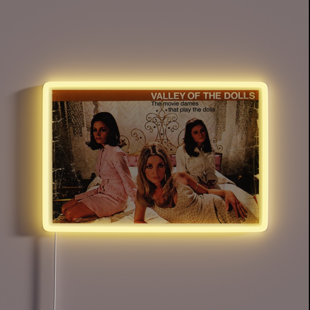 Valley Of The Dolls RGB Neon Sign Valley Of The Dolls RGB Neon Sign