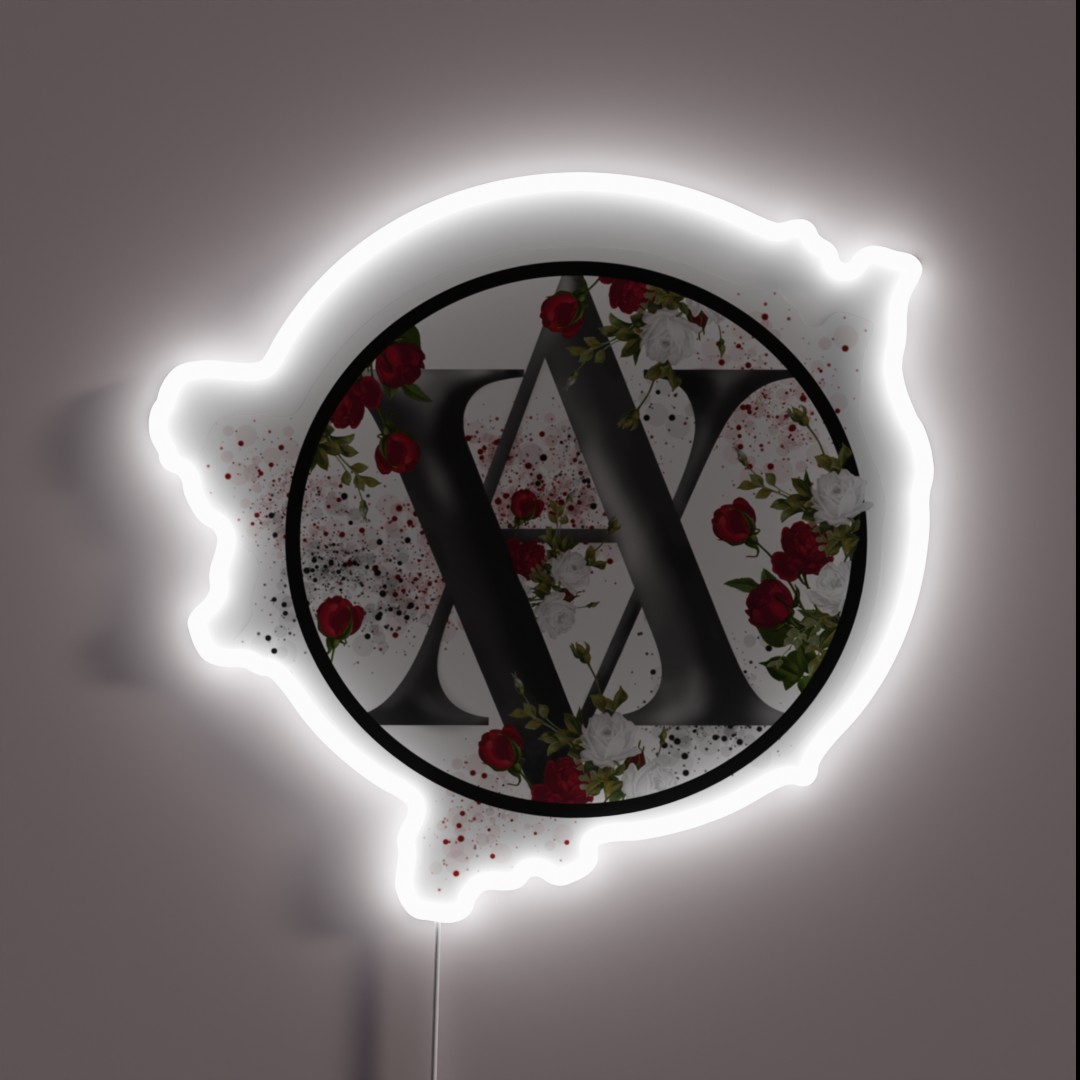 Vampire Academy Roses And Kisses RGB Neon Sign Vampire Academy Roses And Kisses RGB Neon Sign