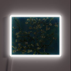Van Gogh Almond Blossoms RGB Neon Sign