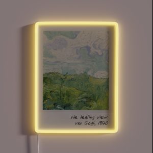 Van Gogh The Healing View RGB Neon Sign