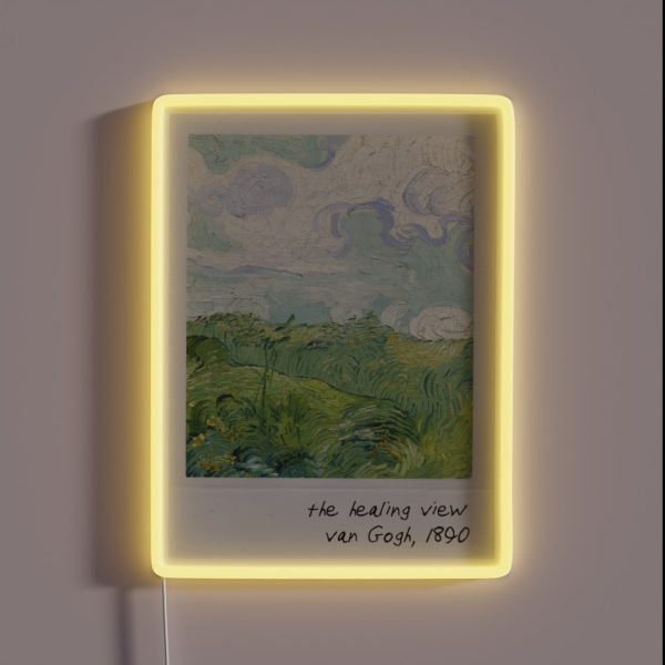 Van Gogh The Healing View RGB Neon Sign