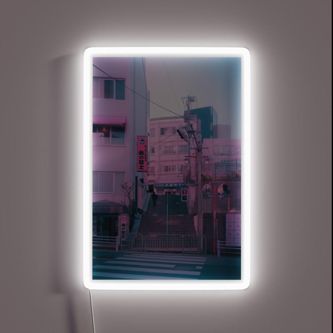 Vaporwave Aesthetic Tokyo Pink Japan Citypop RGB Neon Sign Vaporwave Aesthetic Tokyo Pink Japan Citypop RGB Neon Sign