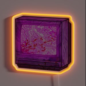 Vaporwave CRT TV RGB Neon Sign Vaporwave CRT TV RGB Neon Sign