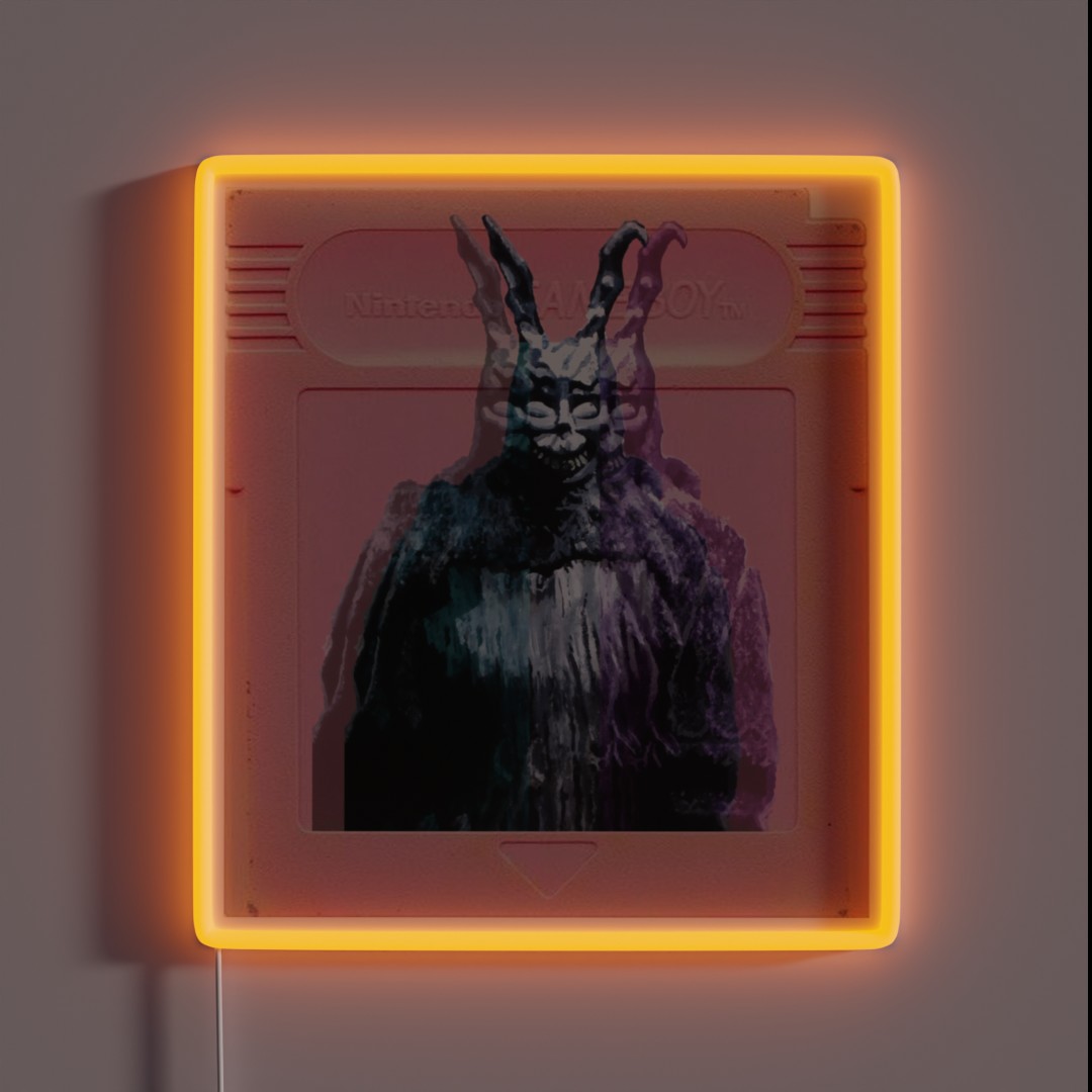 Vaporwave Donnie Darko RGB Neon Sign Vaporwave Donnie Darko RGB Neon Sign