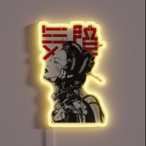 Vaporwave Japanese Cyberpunk RGB Neon Sign