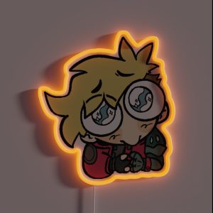 Vash Stampede Baby Eyes RGB Neon Sign Vash Stampede Baby Eyes RGB Neon Sign