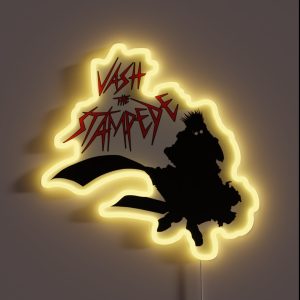 Vash The Stampede RGB Neon Sign Vash The Stampede RGB Neon Sign