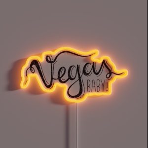 Vegas Baby RGB Neon Sign