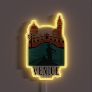 Venice Italy RGB Neon Sign