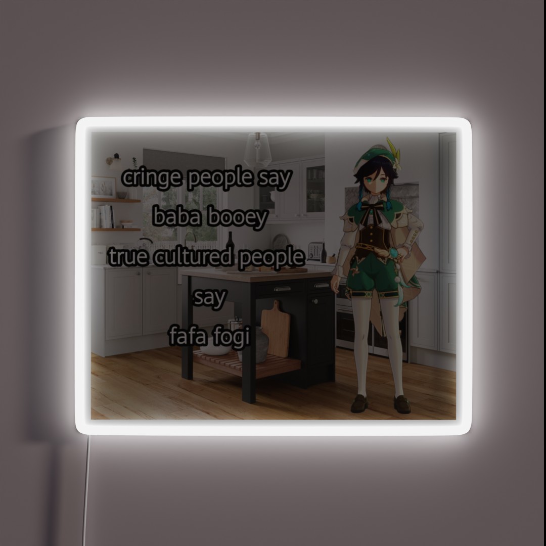 Venti Be Speaking Facts Doe RGB Neon Sign Venti Be Speaking Facts Doe RGB Neon Sign