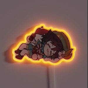 Venti Genshin Impact Chibi RGB Neon Sign