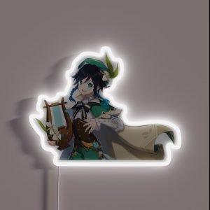 Venti Genshin Impact RGB Neon Sign Venti Genshin Impact RGB Neon Sign