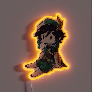 Venti Genshin Impact RGB Neon Sign Venti Genshin Impact RGB Neon Sign