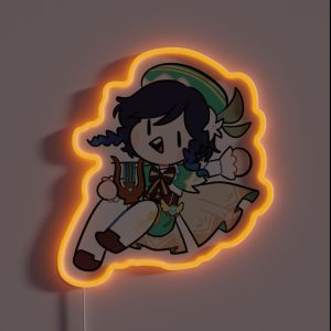 Venti Genshin Impact RGB Neon Sign Venti Genshin Impact RGB Neon Sign