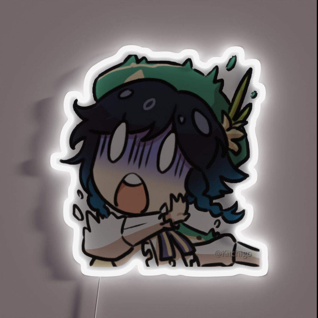 Venti Genshin Impact RGB Neon Sign Venti Genshin Impact RGB Neon Sign