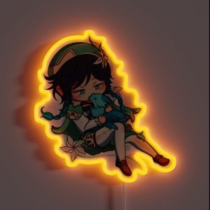 Venti Genshin RGB Neon Sign Venti Genshin RGB Neon Sign