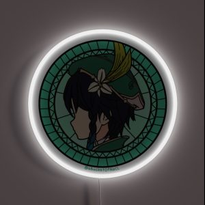 Venti Stained Glass Inspired Design RGB Neon Sign Venti Stained Glass Inspired Design RGB Neon Sign