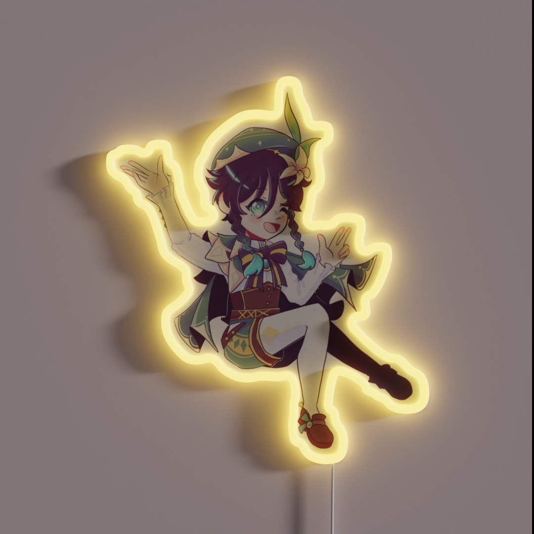 Venti The Bard RGB Neon Sign Venti The Bard RGB Neon Sign