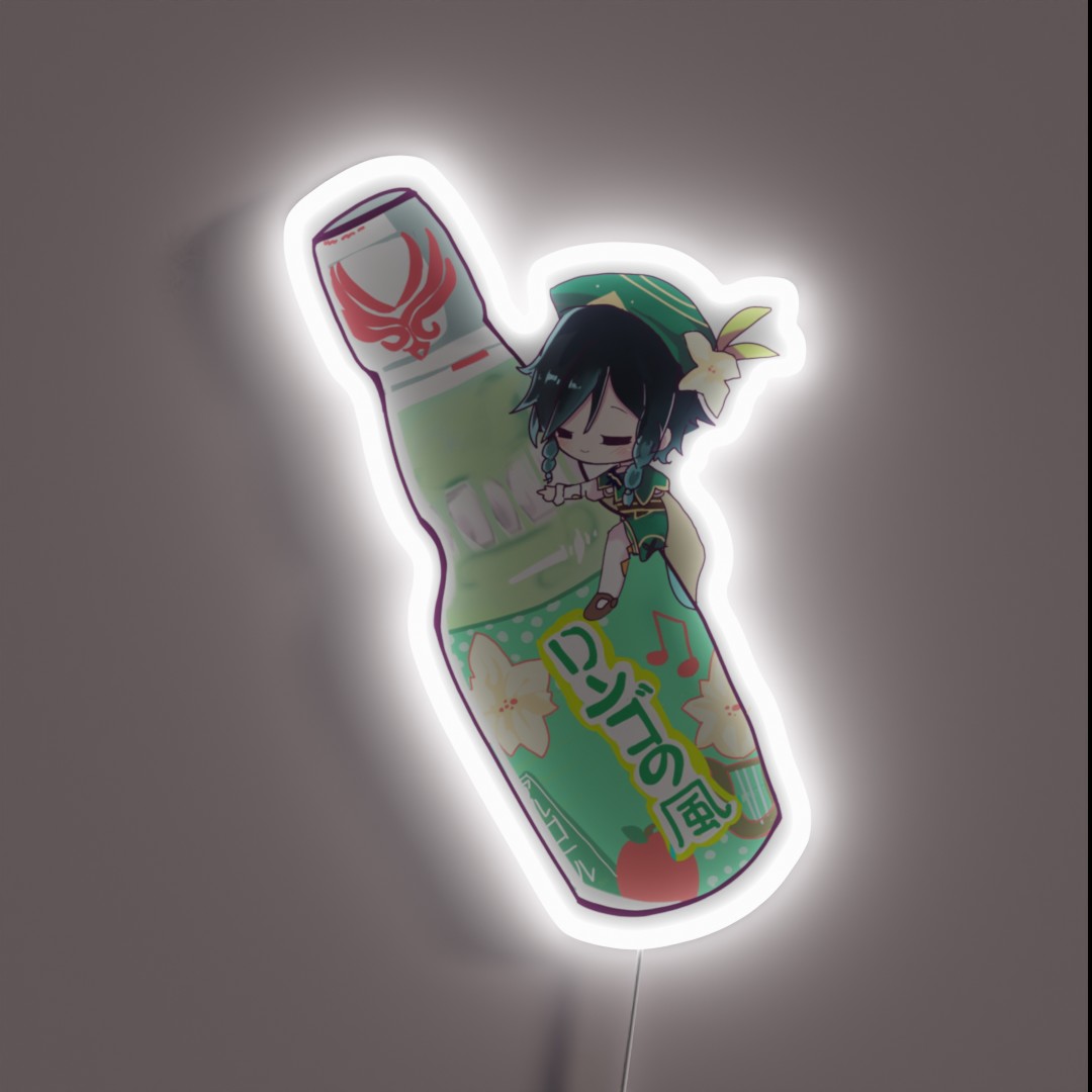 Venti With Ramune RGB Neon Sign Venti With Ramune RGB Neon Sign