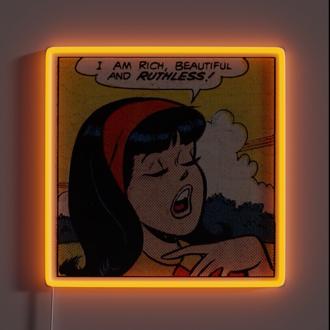 Veronica Lodge Archie Comics RGB Neon Sign Veronica Lodge Archie Comics RGB Neon Sign