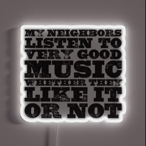 Very Good Music RGB Neon Sign Very Good Music RGB Neon Sign