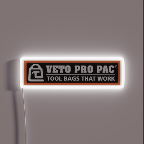 Veto Pro Pac Tools Logo 1 RGB Neon Sign