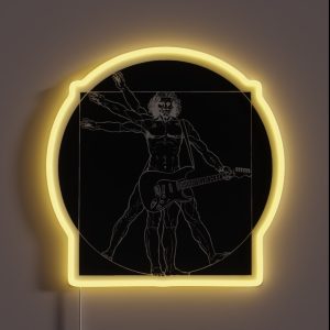 Vetruvian Rock Star RGB Neon Sign