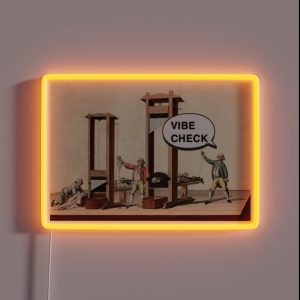 Vibe Check RGB Neon Sign