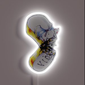 Vicodin Pill RGB Neon Sign Vicodin Pill RGB Neon Sign
